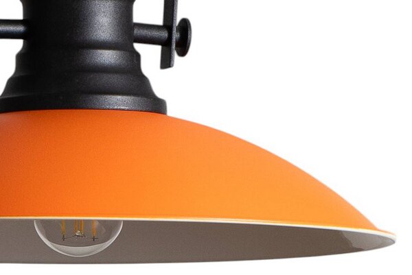Lampa wisząca Fimda ROYALTECH, możliwość ściemniania, żółty / pomarańczowy, salon / jadalnia, metal