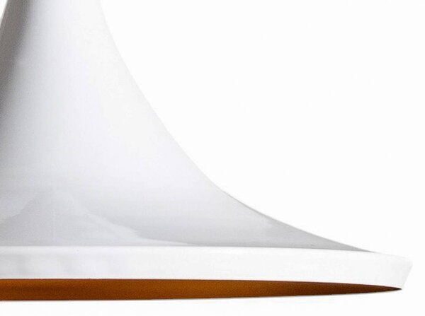 Lampa wisząca Genisy ROYALTECH, możliwość ściemniania, biały / opal, salon / jadalnia, metal, skandynawski
