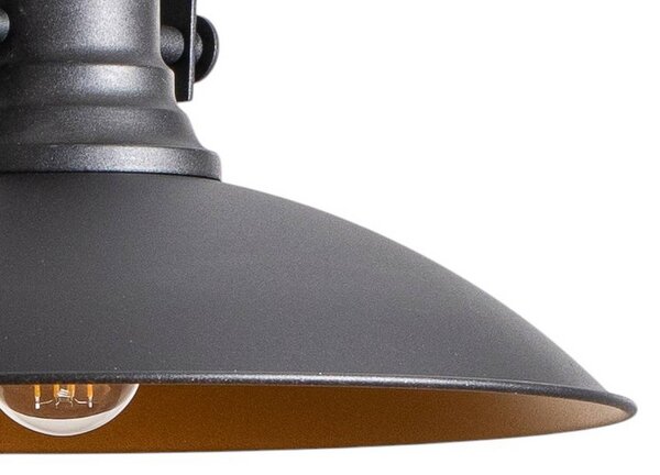 Lampa wisząca Fimda ROYALTECH, możliwość ściemniania, czarny, salon / jadalnia, metal