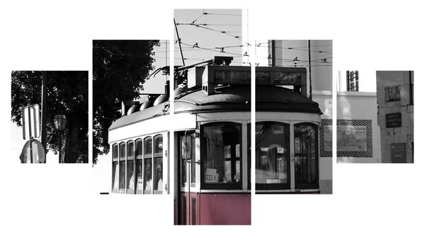Obraz - Tramwaj (125x70 cm)