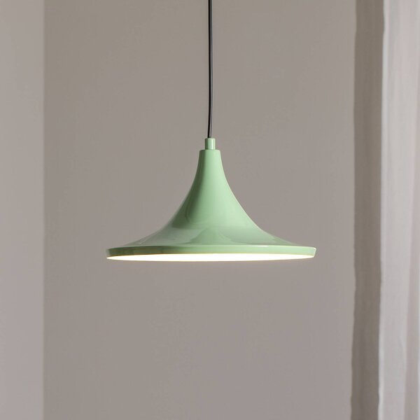 Lampa wisząca Genisy ROYALTECH, możliwość ściemniania, zielony, salon / jadalnia, metal, skandynawski