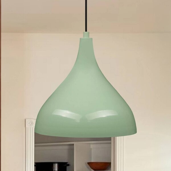 Lampa wisząca Adash ROYALTECH, możliwość ściemniania, zielony, salon / jadalnia, metal