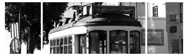 Obraz - Tramwaj (170x50 cm)