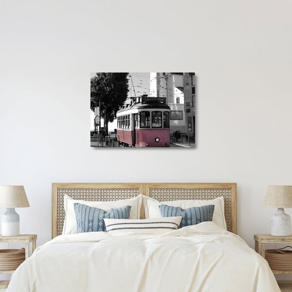 Obraz na szkle - Tramwaj (70x50 cm)