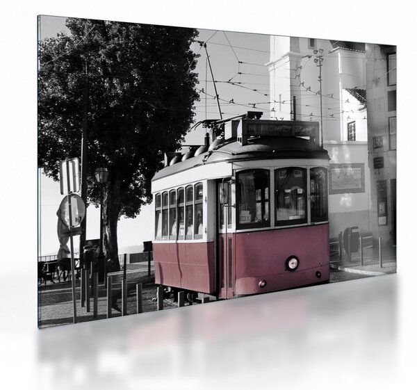 Obraz na szkle - Tramwaj (70x50 cm)