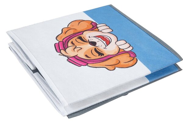 Tekstylne dziecięce pojemniki na zabawki 2 szt. 27x27x27 cm Paw Patrol – Roba