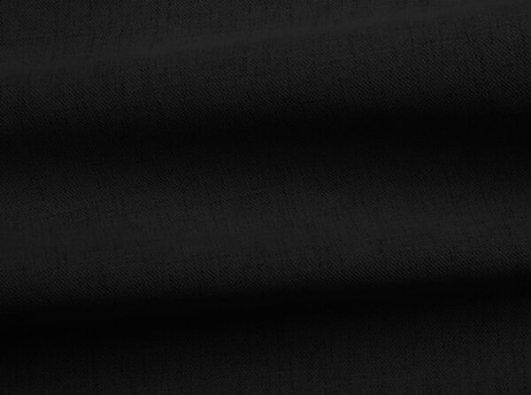 Czarna rozkładana/ze schowkiem sofa 225 cm Moku – Makamii