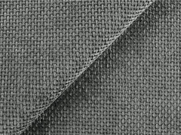 Szare tapicerowane łóżko dwuosobowe ze schowkiem i stelażem 140x200 cm Keoni – Makamii