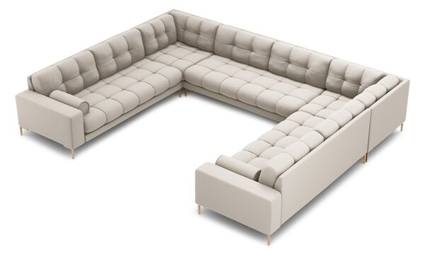 Beżowy narożnik (w kształcie litery U) Bali – Cosmopolitan Design
