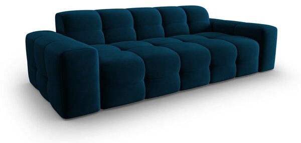 Ciemnoniebieska aksamitna sofa 222 cm Kendal – Micadoni Home