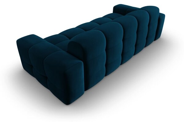 Ciemnoniebieska aksamitna sofa 222 cm Kendal – Micadoni Home