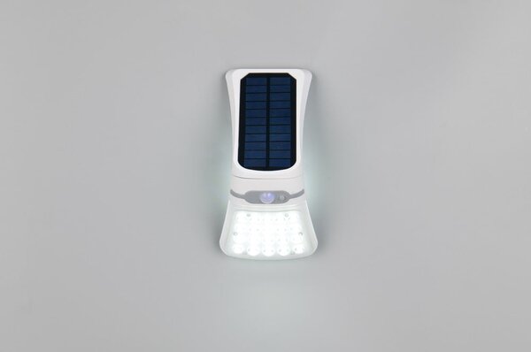 Zewnętrzna solarna lampa ścienna LED (wysokość 22 cm) Diadema – Reality