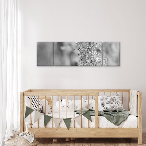 Obraz - Trawa pampasowa Boho (170x50 cm)