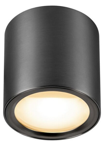 Lampa Sufitowa SLV, Oculus, ściemnialny, antyczny mosiądz, salon, aluminium, nowoczesny