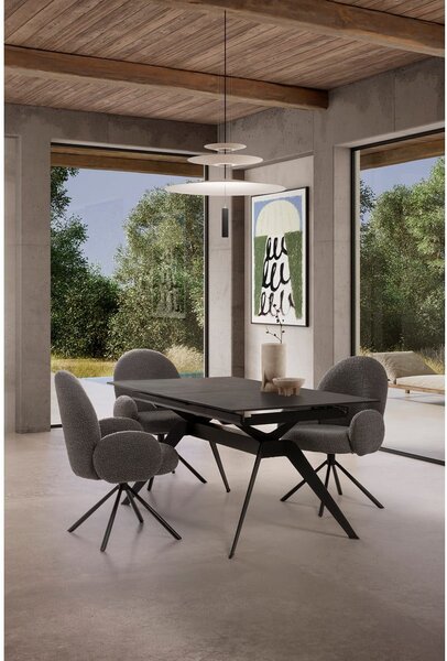 Ciemnoszary fotel Dario – Marckeric