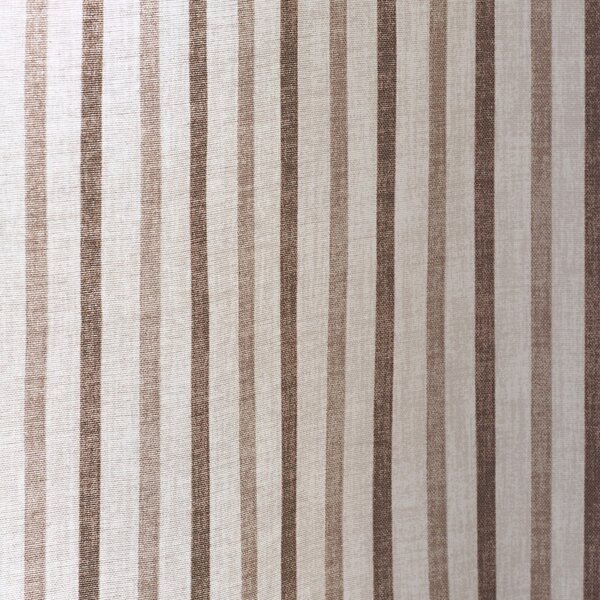 Brązowe zasłony zestaw 2 szt. 168x183 cm Logan Stripe – Catherine Lansfield