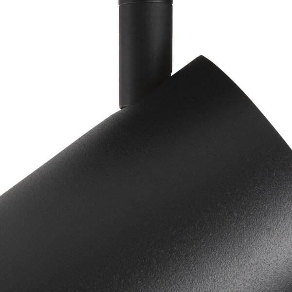 Lampa Sufitowa SLV, Asto Tube, ściemnialny, czarny, salon, metal, nowoczesny