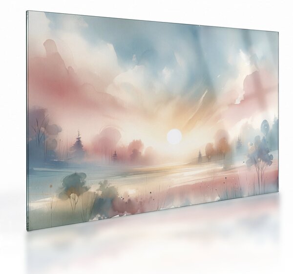 Obraz na szkle - Elegancki krajobraz (70x50 cm)