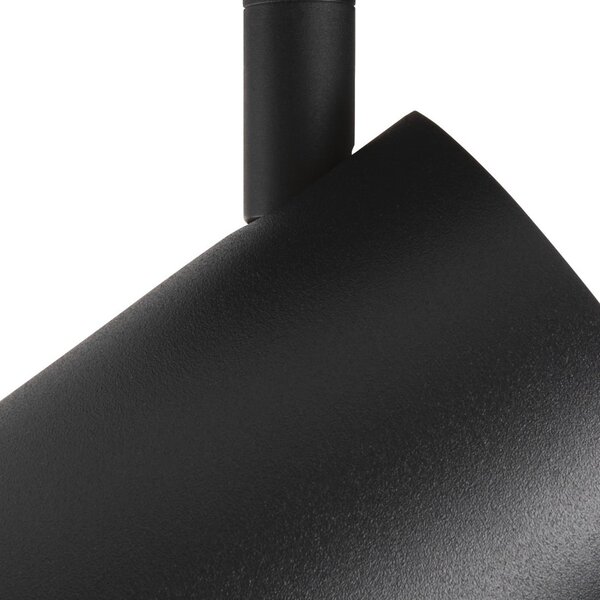 Lampa Sufitowa SLV, Asto Tube, ściemnialny, czarny, salon, metal, nowoczesny