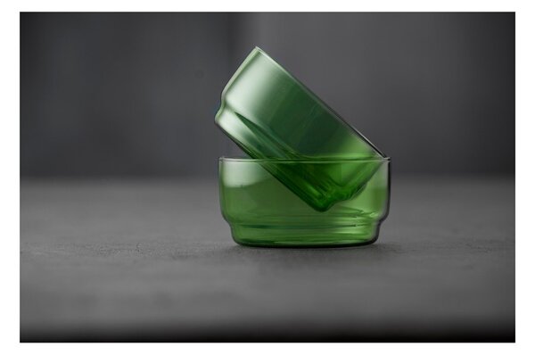 Zielone szklane miski zestaw 2 szt. 500 ml Torino – Lyngby Glas