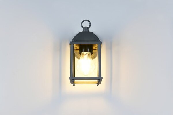 Zewnętrzna lampa ścienna (wysokość 22,5 cm) Mirande – Trio
