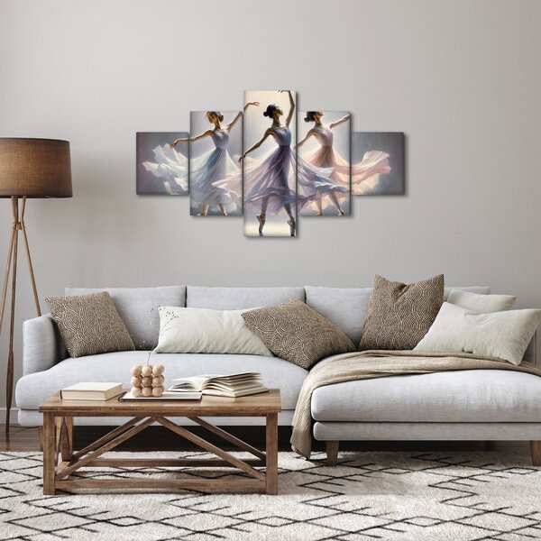 Obraz - Trzy baletki (125x70 cm)