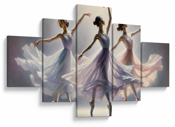 Obraz - Trzy baletki (125x70 cm)