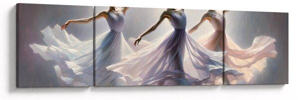 Obraz - Trzy baletki (170x50 cm)