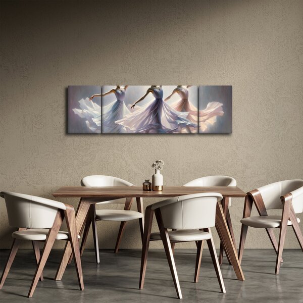 Obraz - Trzy baletki (170x50 cm)