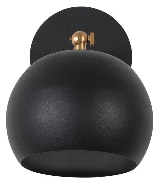 Czarny kinkiet ø 15 cm Stiva – Opviq lights