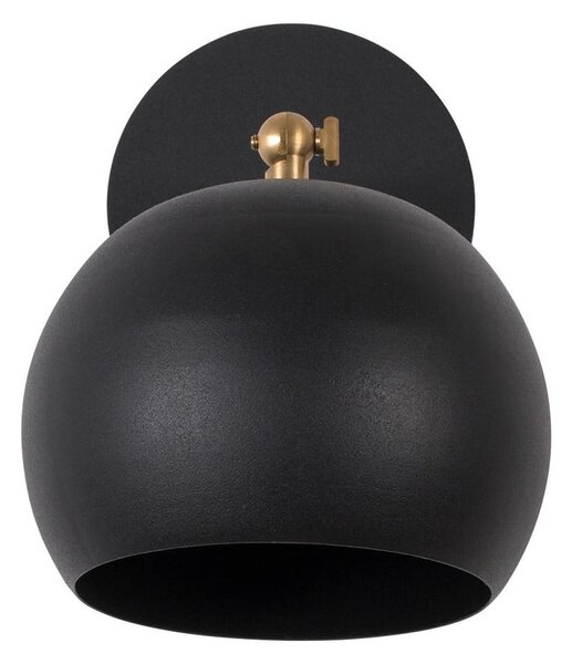 Czarny kinkiet ø 15 cm Stiva – Opviq lights
