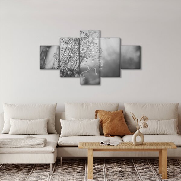 Obraz - Łąka po deszczu (125x70 cm)