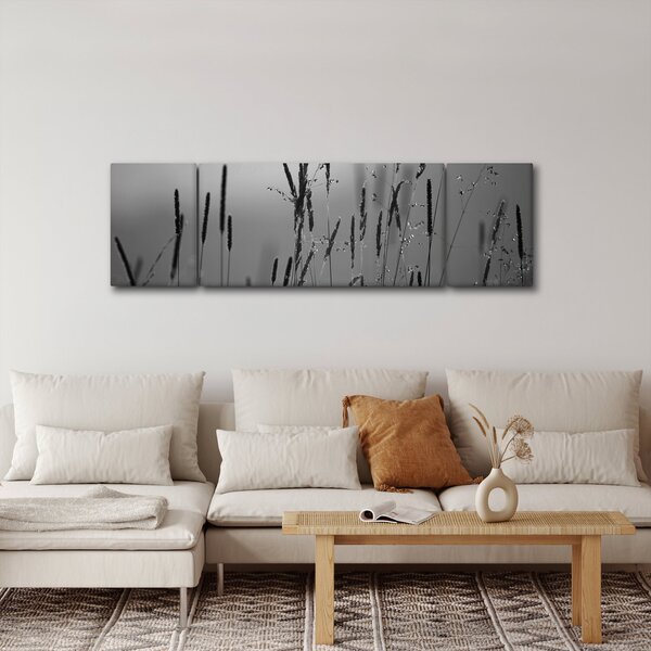 Obraz - źdźbła trawy (170x50 cm)