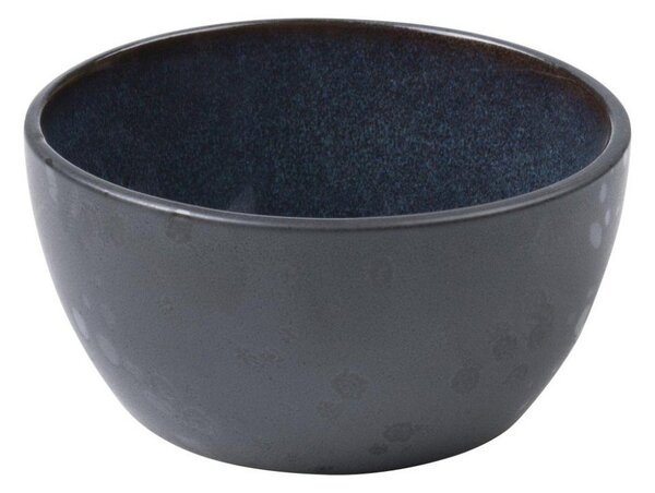 Czarno-niebieska kamionkowa miska 200 ml Gastro Black/Dark Blue – Bitz