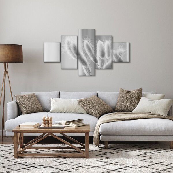 Obraz - Trawa z króliczym ogonkiem (125x70 cm)