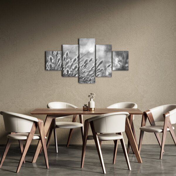 Obraz - Beżowa miękka trawa N⁰1 (125x70 cm)