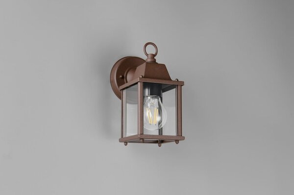 Zewnętrzna lampa ścienna (wysokość 22,5 cm) Mirande – Trio