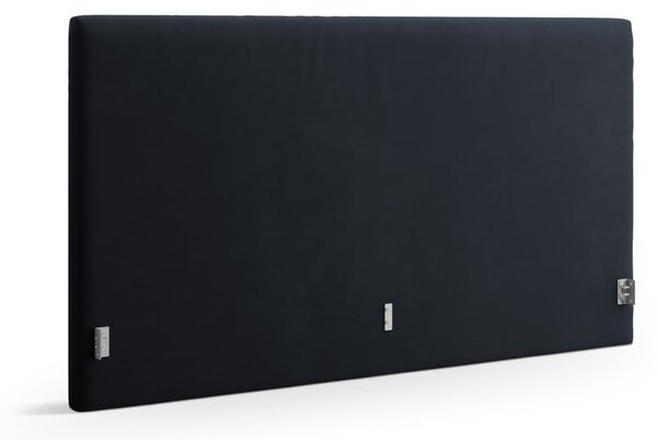Ciemnoniebieski tapicerowany zagłówek 150,5x100 cm Remo – Micadoni