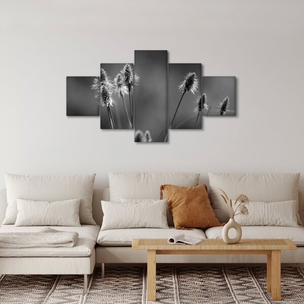 Obraz - Beżowa miękka trawa N⁰2 (125x70 cm)
