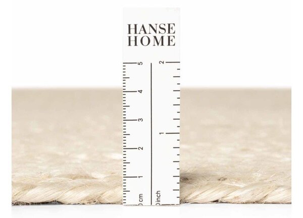 Dywan z juty dwustronny/tkany ręcznie w jasnym naturalnym kolorze 160x230 cm Braided – Hanse Home