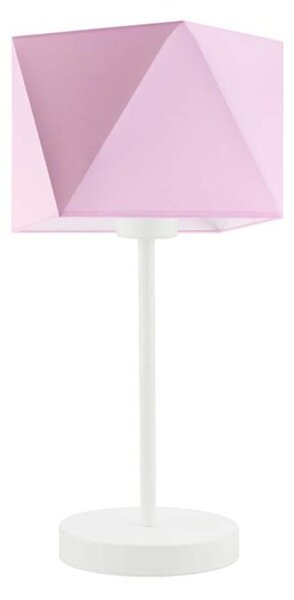 Lampka nocna na biurko lampa biurkowa LED z abażurem diament BURNE