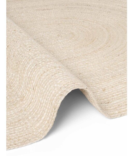 Dywan z juty dwustronny/tkany ręcznie w jasnym naturalnym kolorze 160x230 cm Braided – Hanse Home