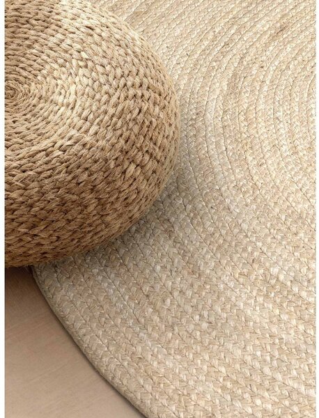 Dywan z juty dwustronny/tkany ręcznie w jasnym naturalnym kolorze 160x230 cm Braided – Hanse Home