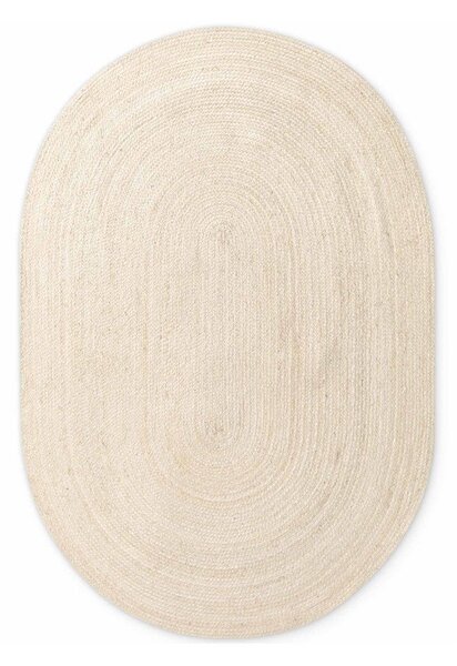 Dywan z juty dwustronny/tkany ręcznie w jasnym naturalnym kolorze 160x230 cm Braided – Hanse Home