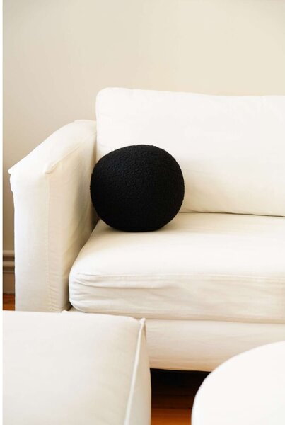 Poduszka dekoracyjna z materiału bouclé ø 20 cm Top – Mioli Decor