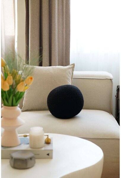 Poduszka dekoracyjna z materiału bouclé ø 20 cm Top – Mioli Decor