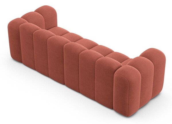 Różowa sofa 228 cm Lupine – Micadoni Home