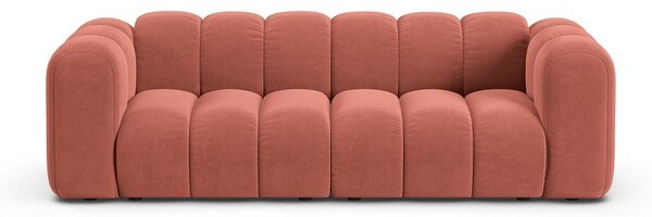 Różowa sofa 228 cm Lupine – Micadoni Home