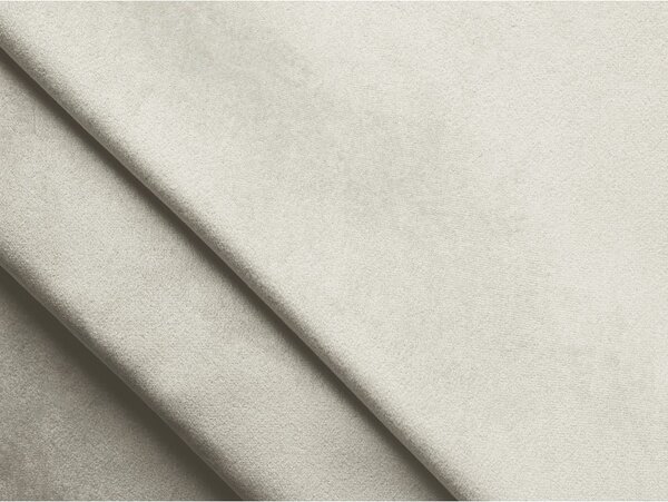 Kremowe łóżko kontynentalne ze schowkiem 140x200 cm Mikana – Makamii