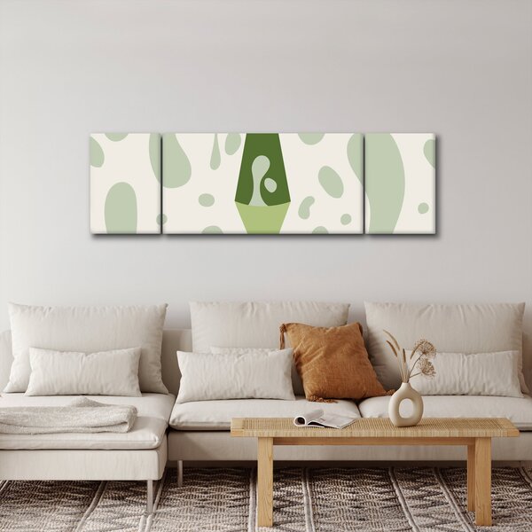 Obraz - Hipisi, lampa lawowa (170x50 cm)